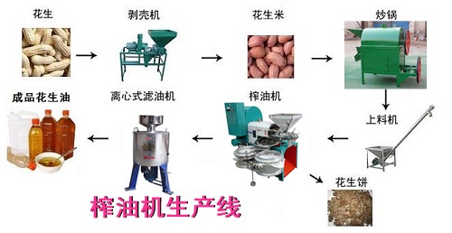 花生螺旋榨油機介紹